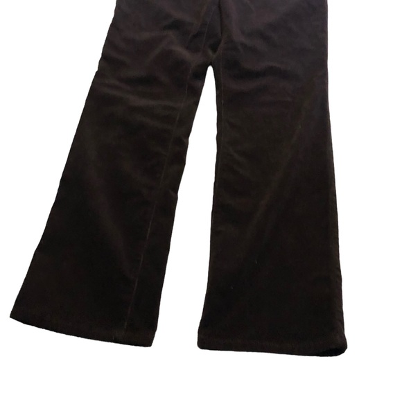 Chaps Dark Brown Corduroy Pants Size 12 - Picture 3 of 8